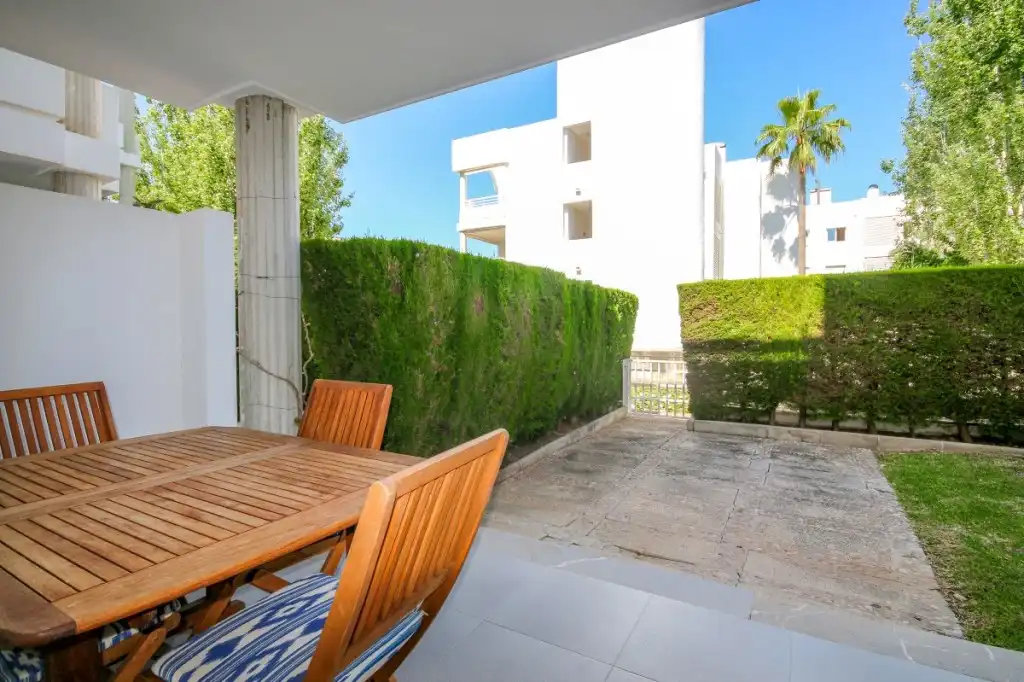 Jardín de Planta baja en venta en Pollença con Aire acondicionado, Jardín privado y Terraza