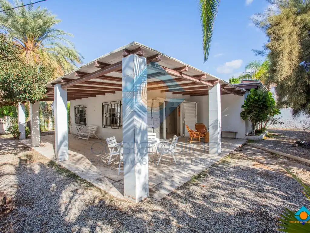 Vista exterior de Casa o chalet en venta en Mazarrón con Jardín privado, Terraza y Amueblado
