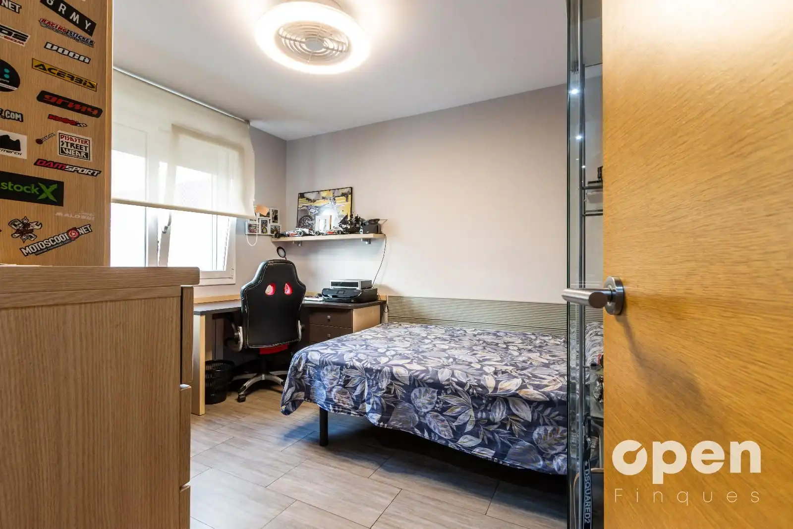 Schlafzimmer von Einfamilien-Reihenhaus zum Verkauf in Terrassa mit Klimaanlage, Heizung und Terrasse
