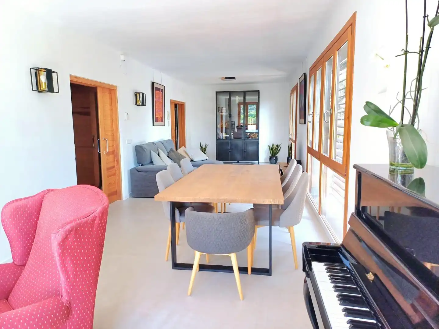 Dining room of Houses for sale in Galapagar  with Heating, Private garden and Terrace