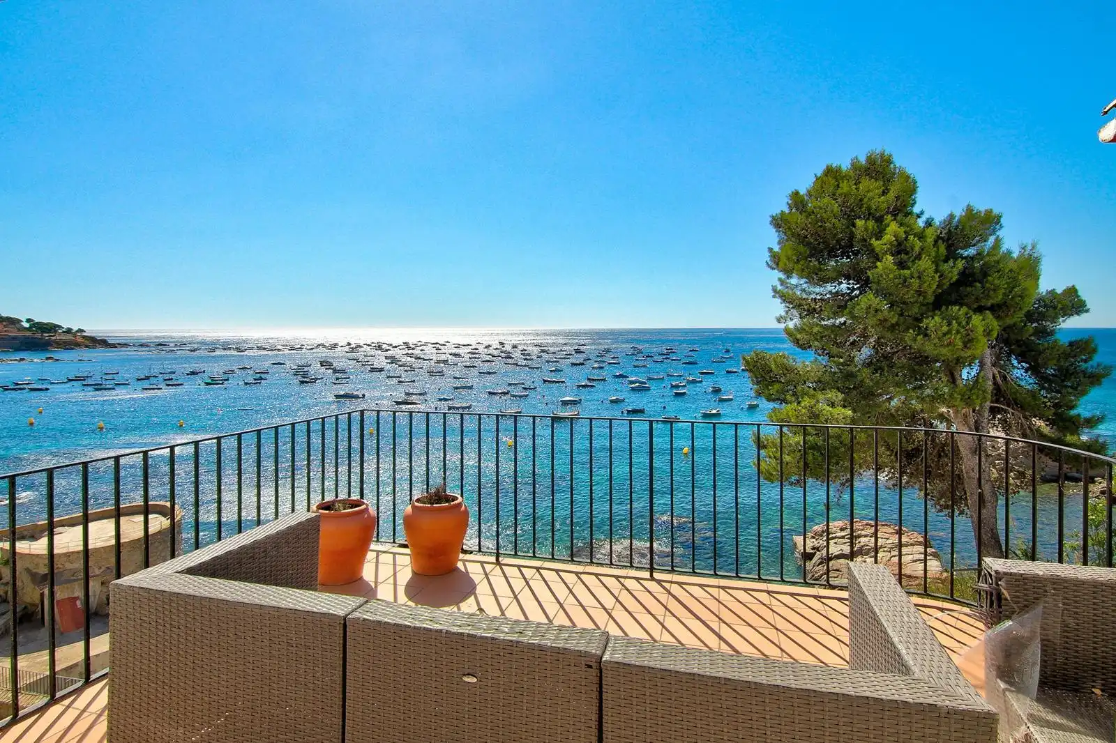 Terrassa de Casa adosada en venda en Palafrugell