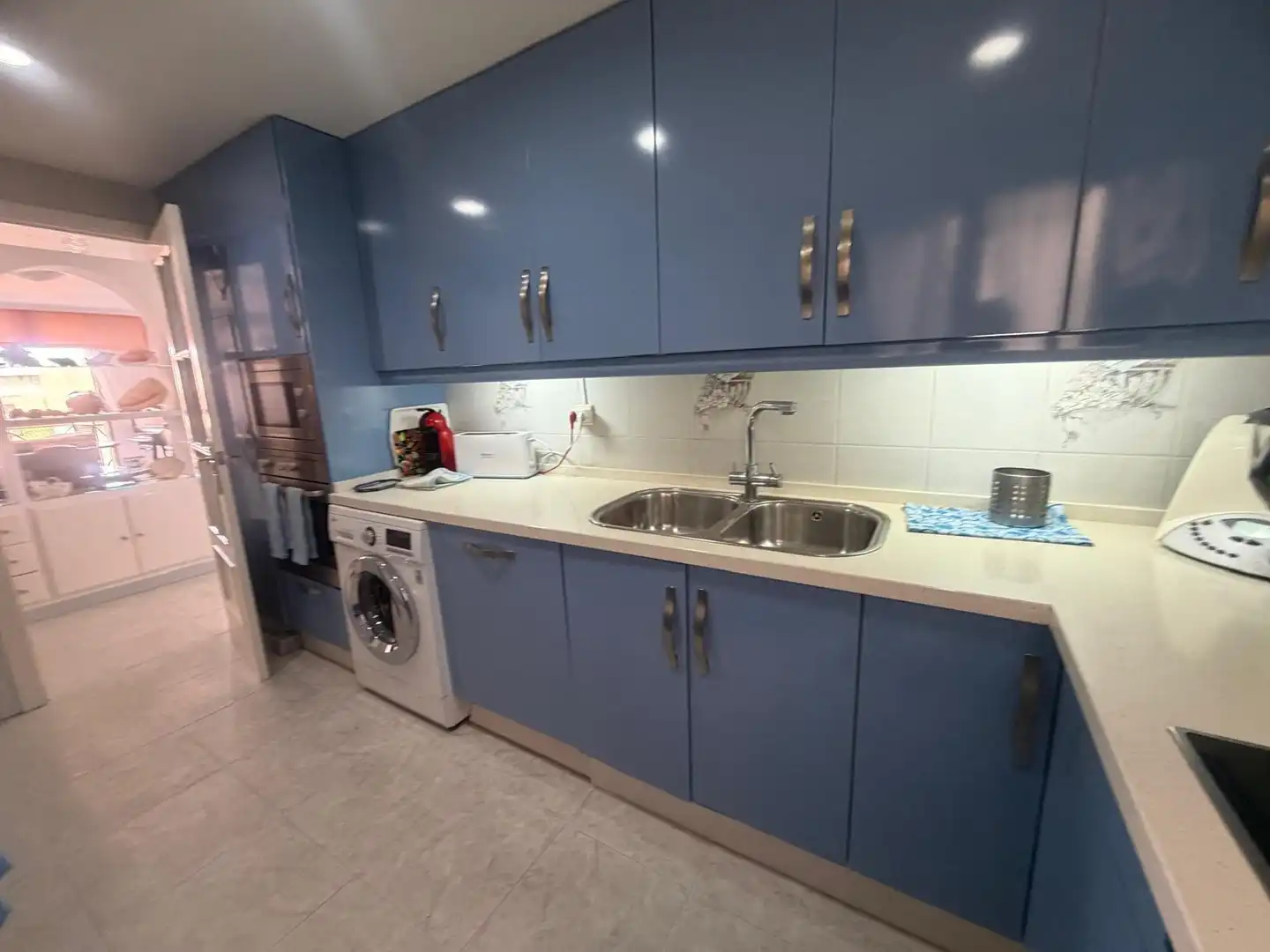 Küche von Wohnung zum Verkauf in Águilas mit Terrasse, Abstellraum und Möbliert