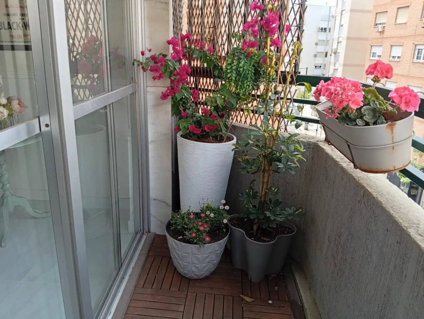 Balcony of Flat for sale in Almería  with Air Conditioner and Terrace
