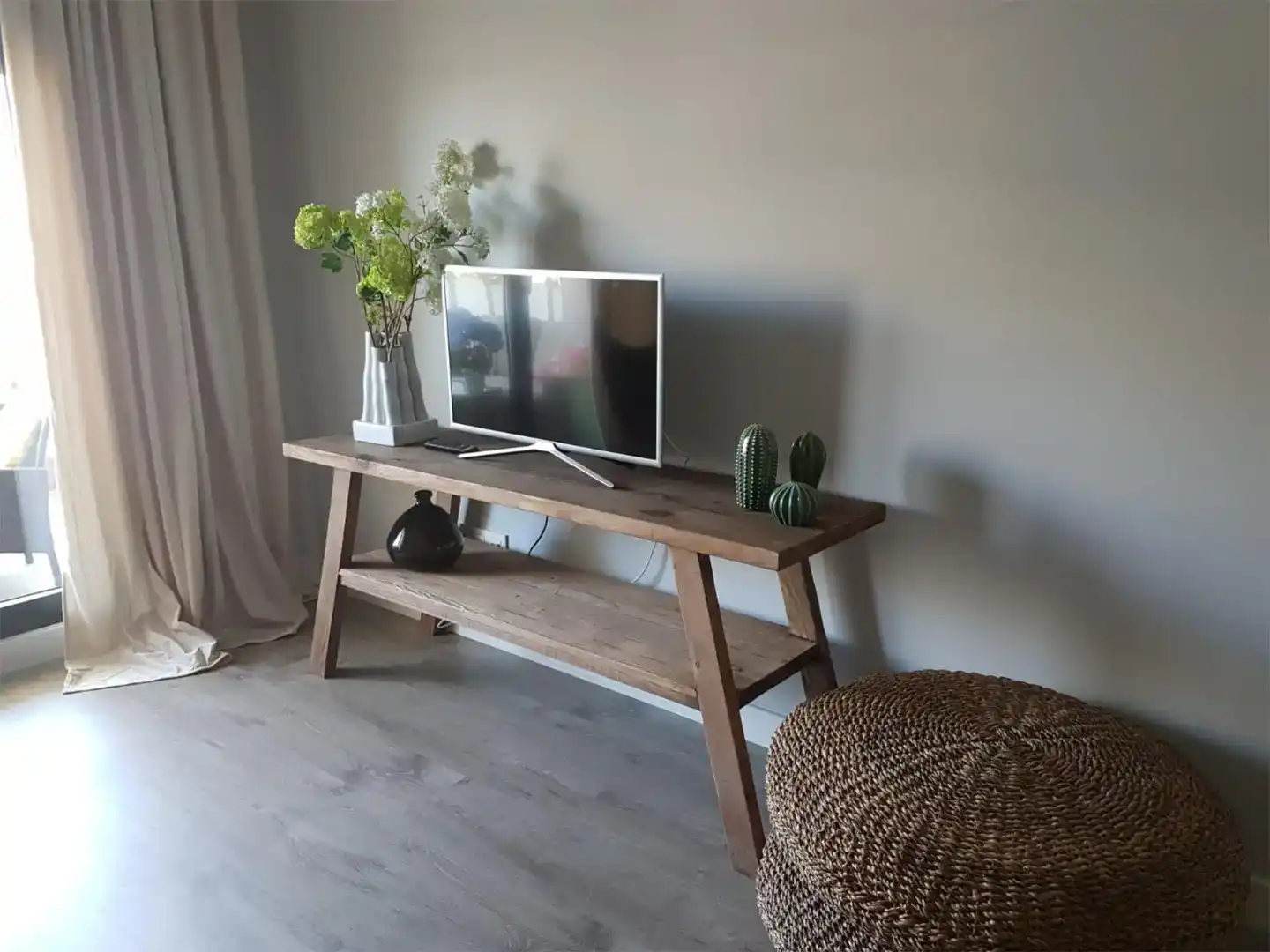 Wohnzimmer von Wohnung zur Miete in Torremolinos mit Klimaanlage, Schwimmbad und Balkon