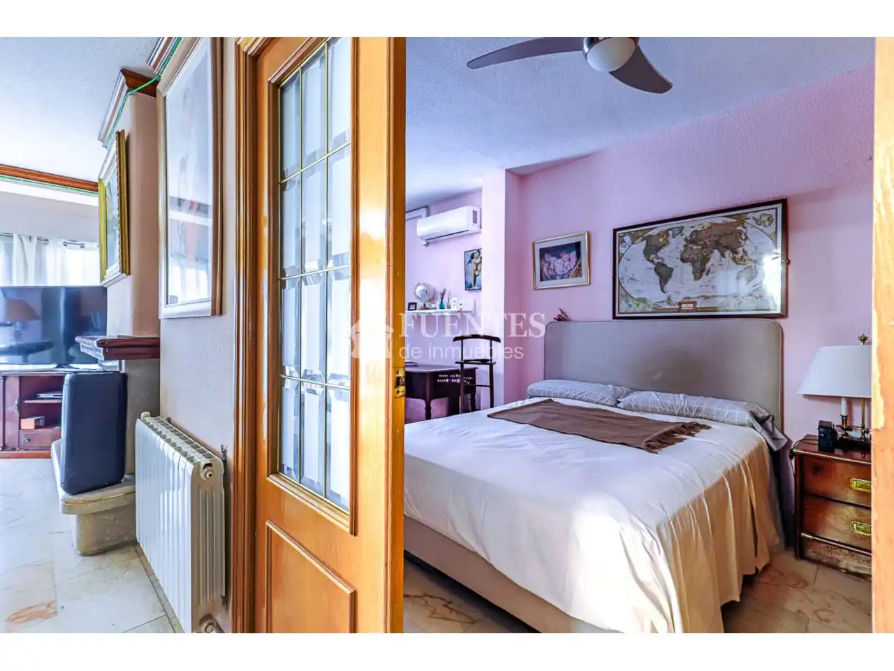 Dormitori de Apartament en venda en Alicante / Alacant amb Aire condicionat, Calefacció i Parquet