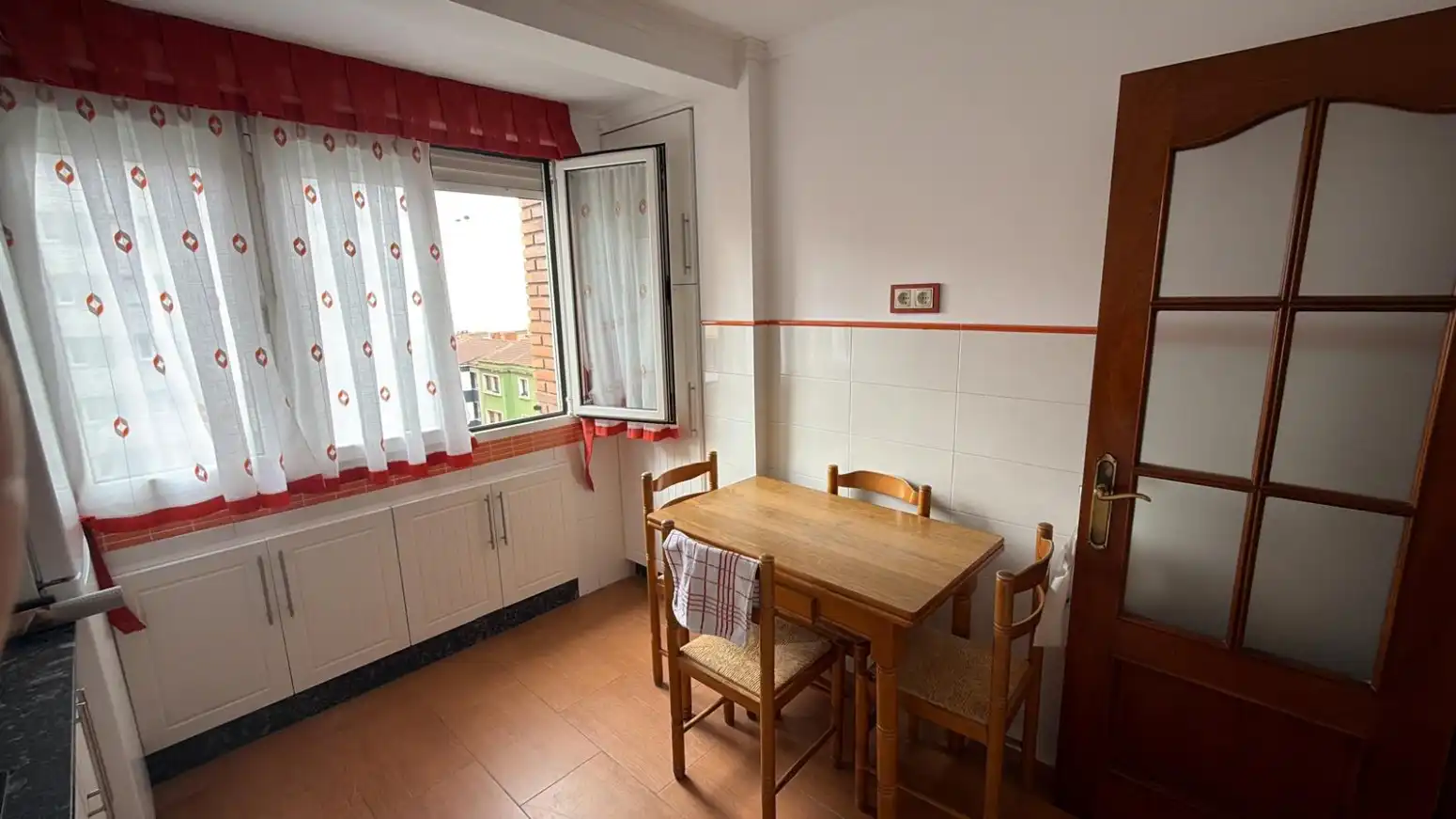 Dining room of Flat for rent in Gijón   with Heating and Terrace