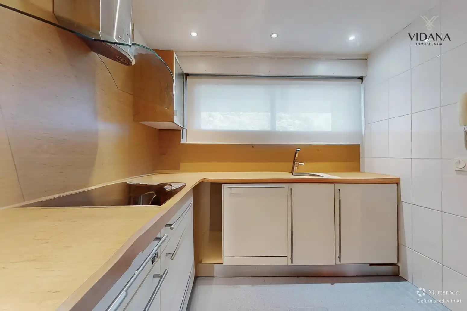 Cocina de Ático en venta en  Pamplona / Iruña con Calefacción, Jardín privado y Parquet