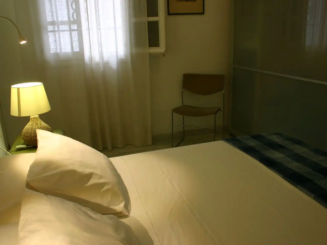 Schlafzimmer von Wohnungen zur Miete in Cádiz mit Klimaanlage, Heizung und Möbliert