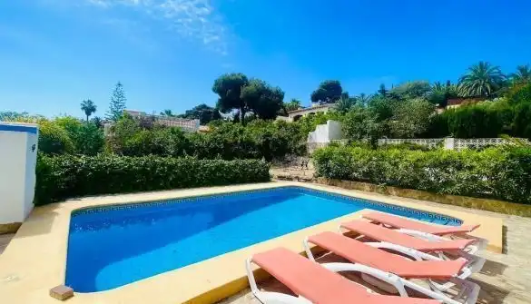 Piscina de Casa o chalet en venta en Jávea / Xàbia con Aire acondicionado, Jardín privado y Piscina
