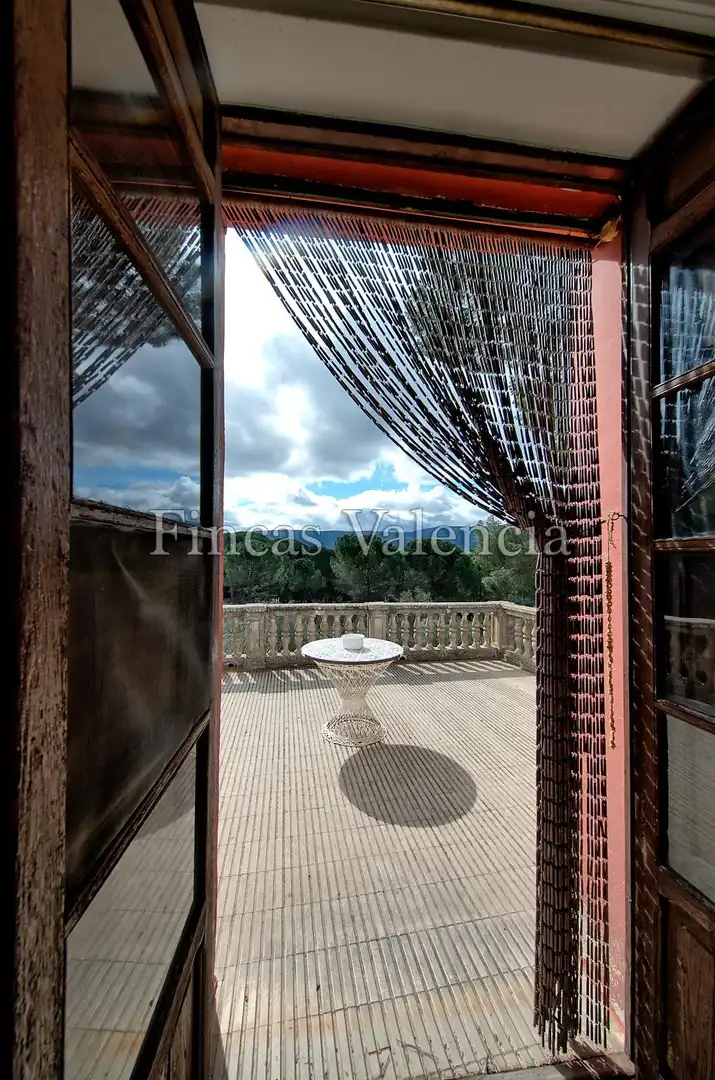 Jardín de Finca rústica en venta en Alcoy / Alcoi con Terraza, Trastero y Piscina