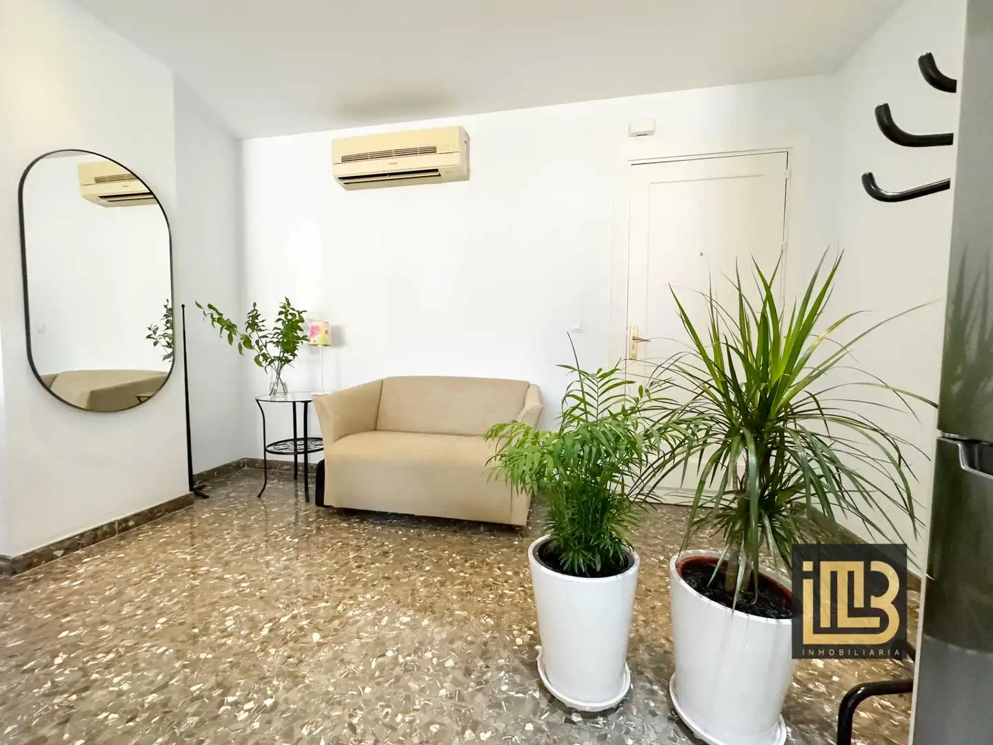 Sala de estar de Piso de alquiler en Málaga con Aire acondicionado, Trastero y Amueblado
