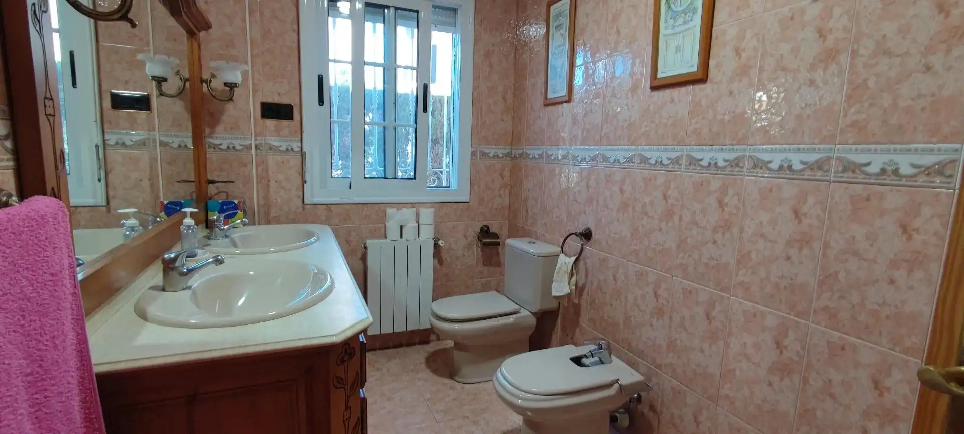 Baño de Casa o chalet en venta en Elche / Elx con Aire acondicionado, Jardín privado y Terraza