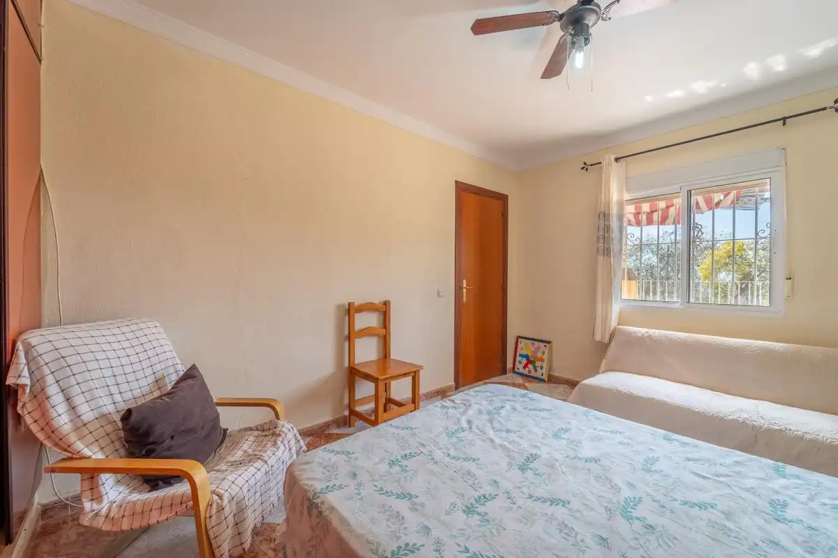 Bedroom of Houses for sale in Almogía  with Air Conditioner, Heating and Private garden