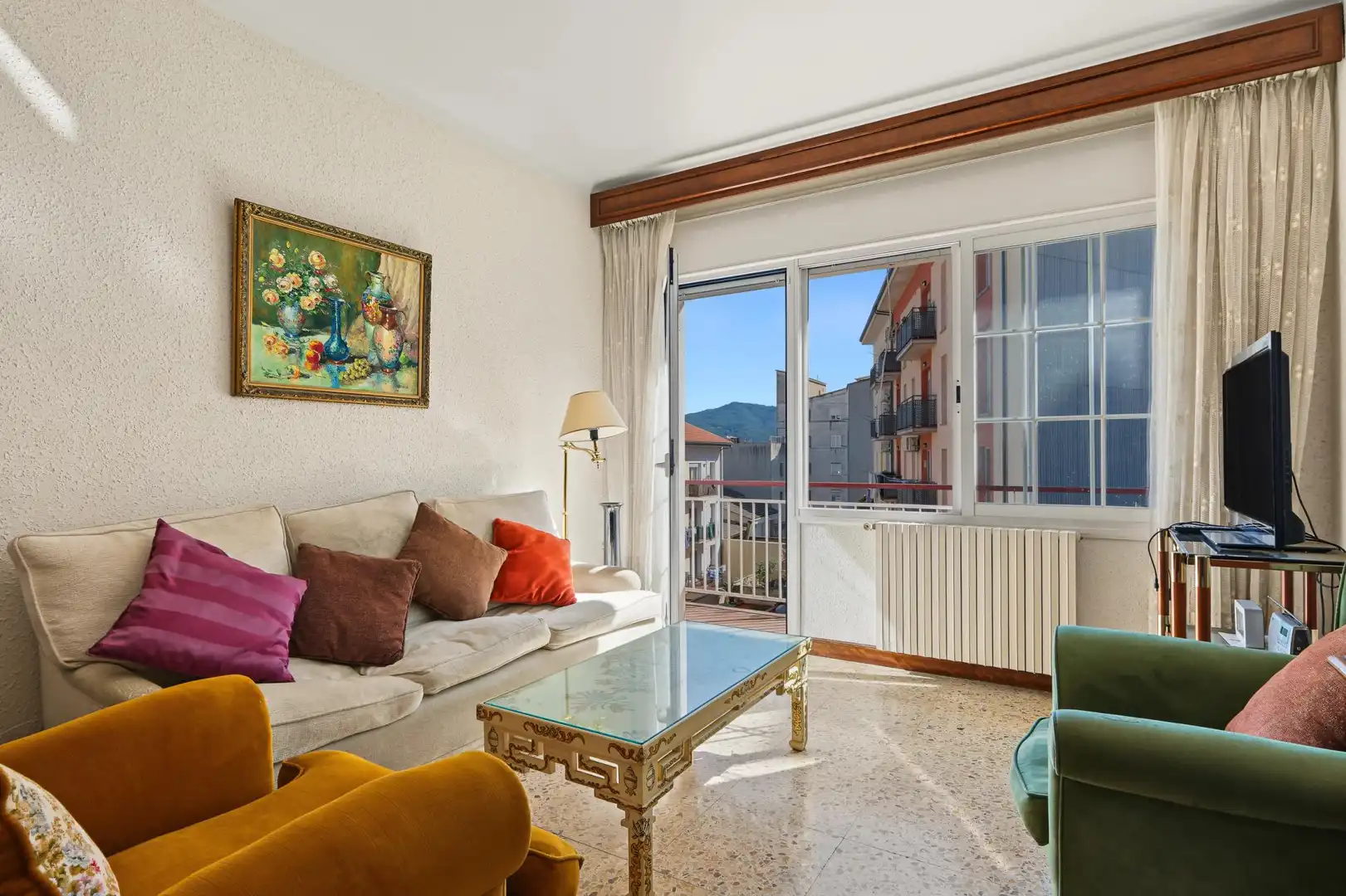 Sala de estar de Ático en venta en Arbúcies con Alarma