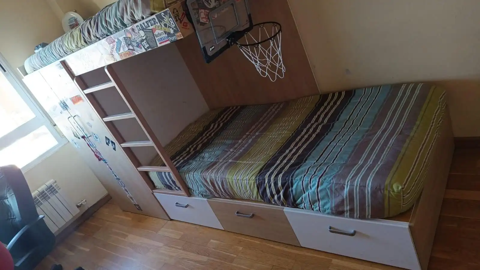 Schlafzimmer von Wohnung zum Verkauf in Benavente mit Heizung
