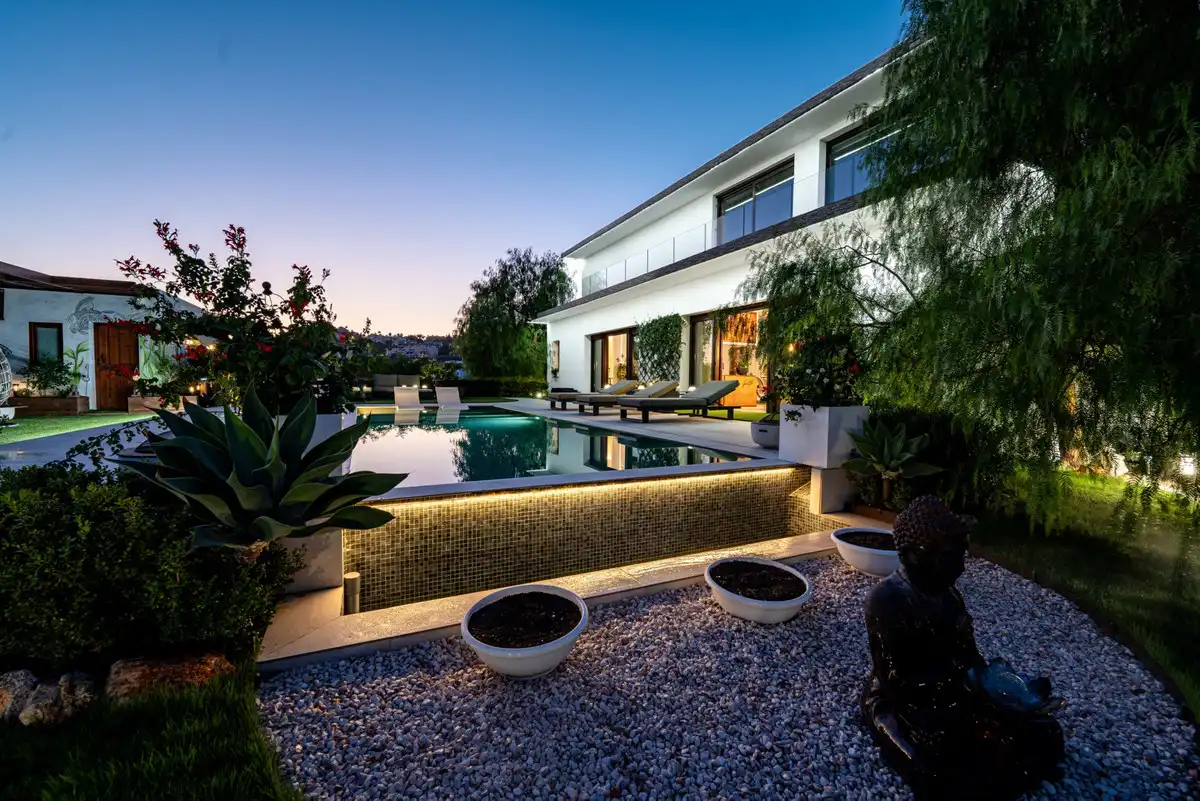 Terrassa de Casa o xalet en venda en Málaga amb Aire condicionat, Terrassa i Piscina