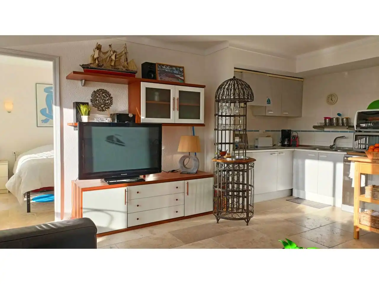 Sala de estar de Piso en venta en L'Escala con Aire acondicionado, Calefacción y Terraza