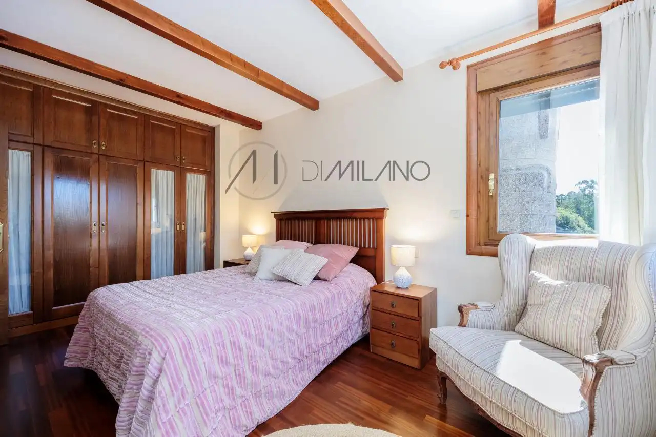 Dormitori de Casa o xalet en venda en Tomiño amb Calefacció, Jardí privat i Terrassa