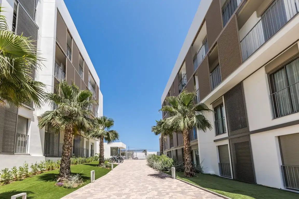 Exterior view of Apartments for rent in Jávea / Xàbia  with Air Conditioner, Storage room and Sauna