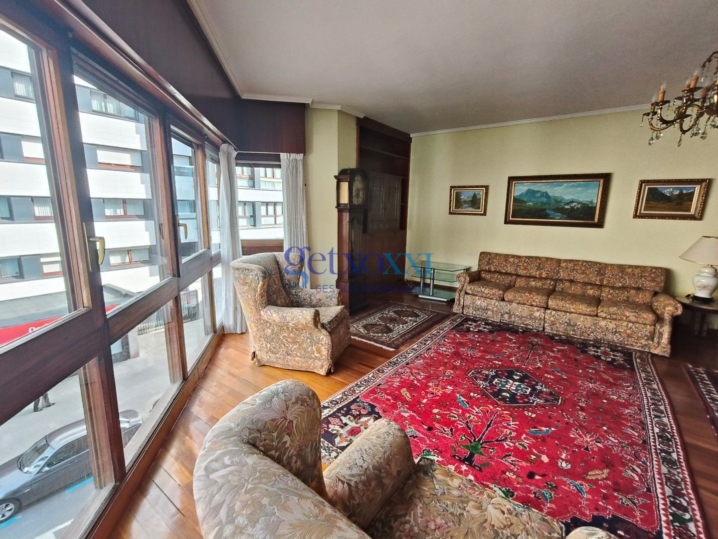 Living room of Flat for sale in Getxo   with Heating and Balcony