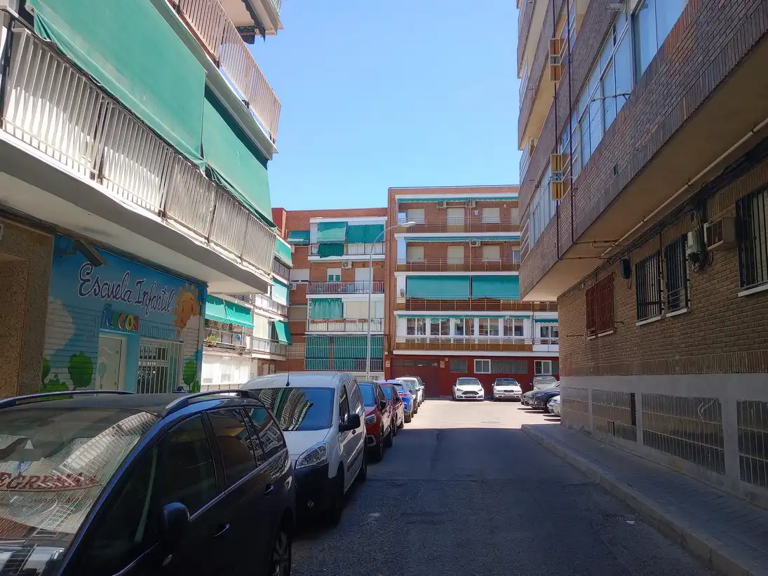 Exterior view of Flat for sale in Madrid  with Air Conditioner, Heating and Terrace