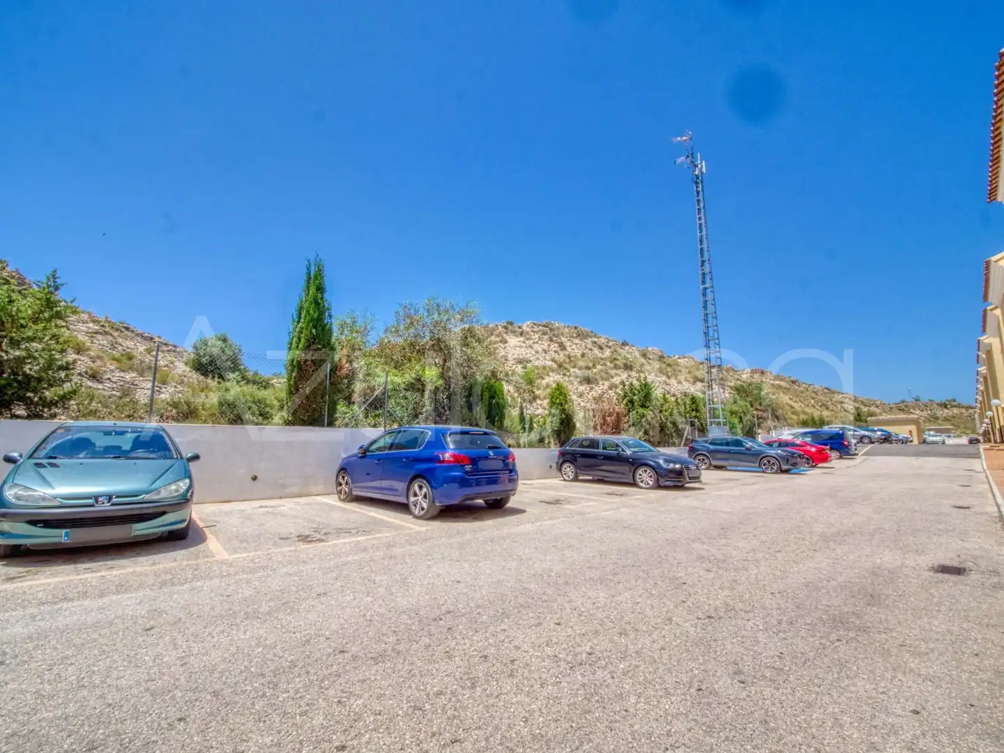 Parking of Flat for sale in Mutxamel  with Parquet flooring, Terrace and Community pool