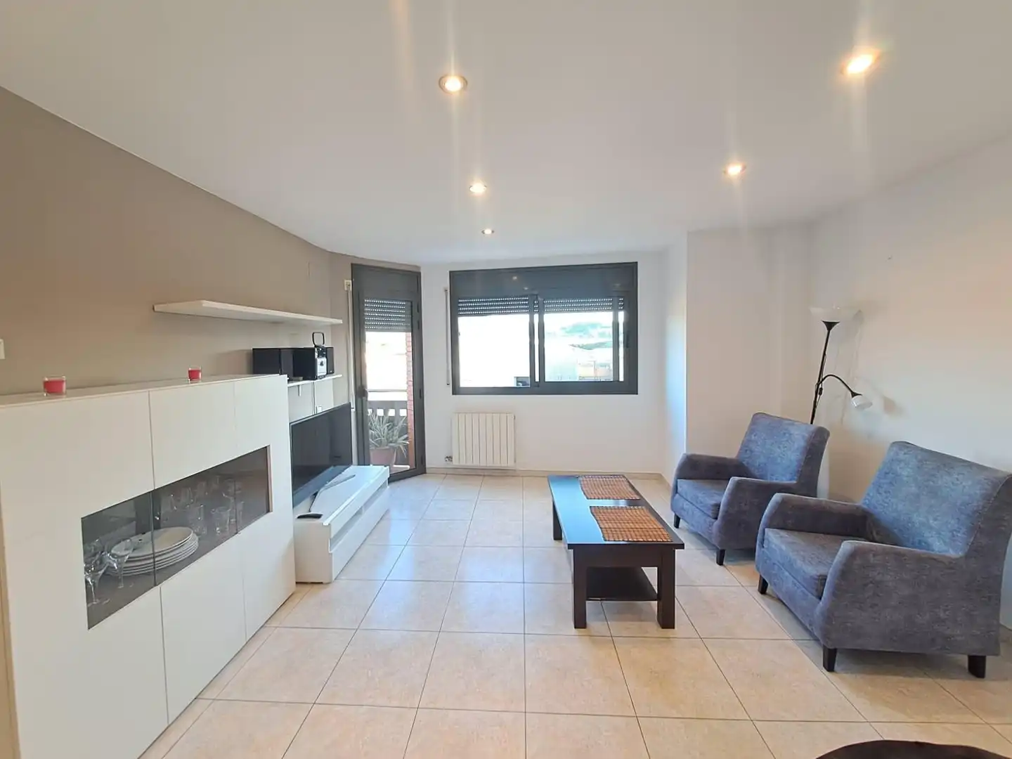 Wohnzimmer von Wohnung zur Miete in Igualada mit Möbliert