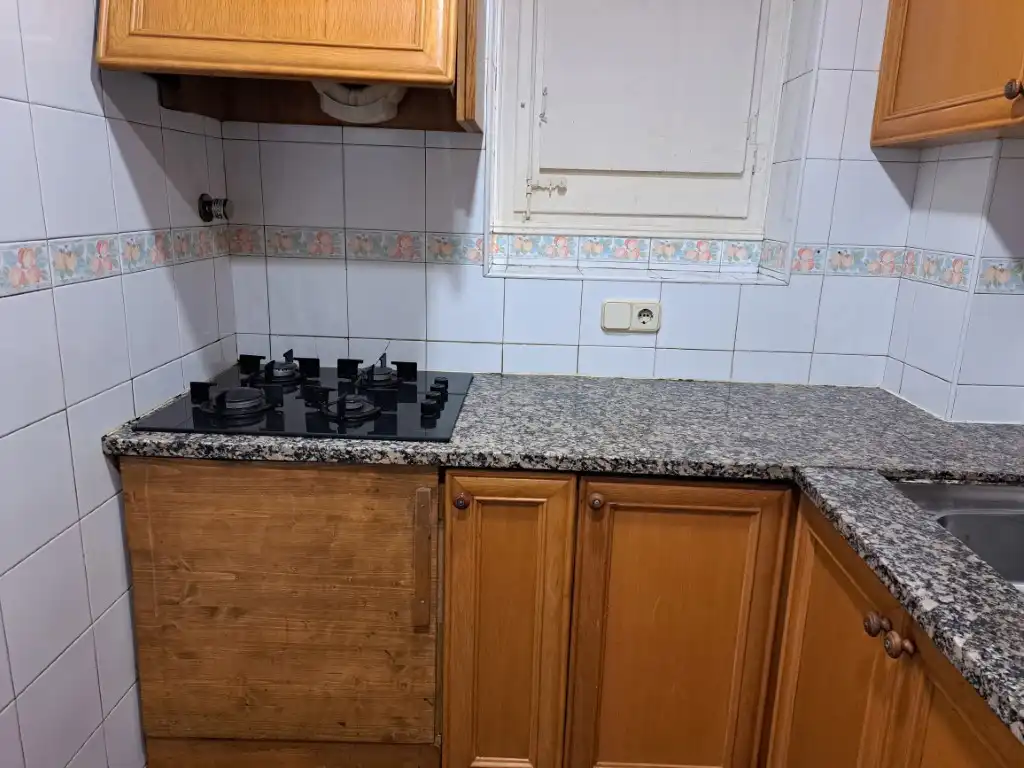 Küche von Wohnungen zum Verkauf in Puigcerdà mit Heizung, Parkett und Abstellraum