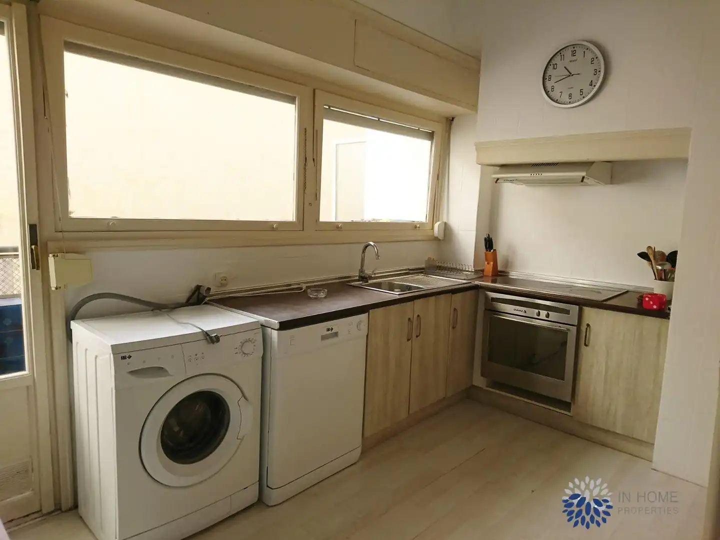 Cocina de Piso de alquiler en Alicante / Alacant con Terraza y Balcón