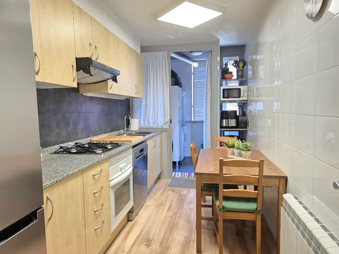 Cocina de Piso en venta en Sabadell con Calefacción, Parquet y Terraza
