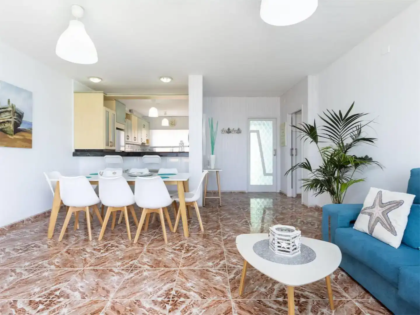 Comedor de Casa o chalet de alquiler en Güímar con Aire acondicionado, Jardín privado y Piscina