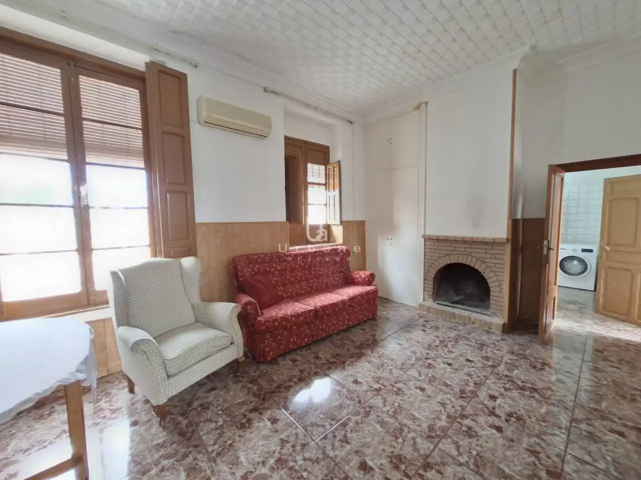Sala d'estar de Finca rústica en venda en Murcia amb Aire condicionat, Jardí privat i Piscina