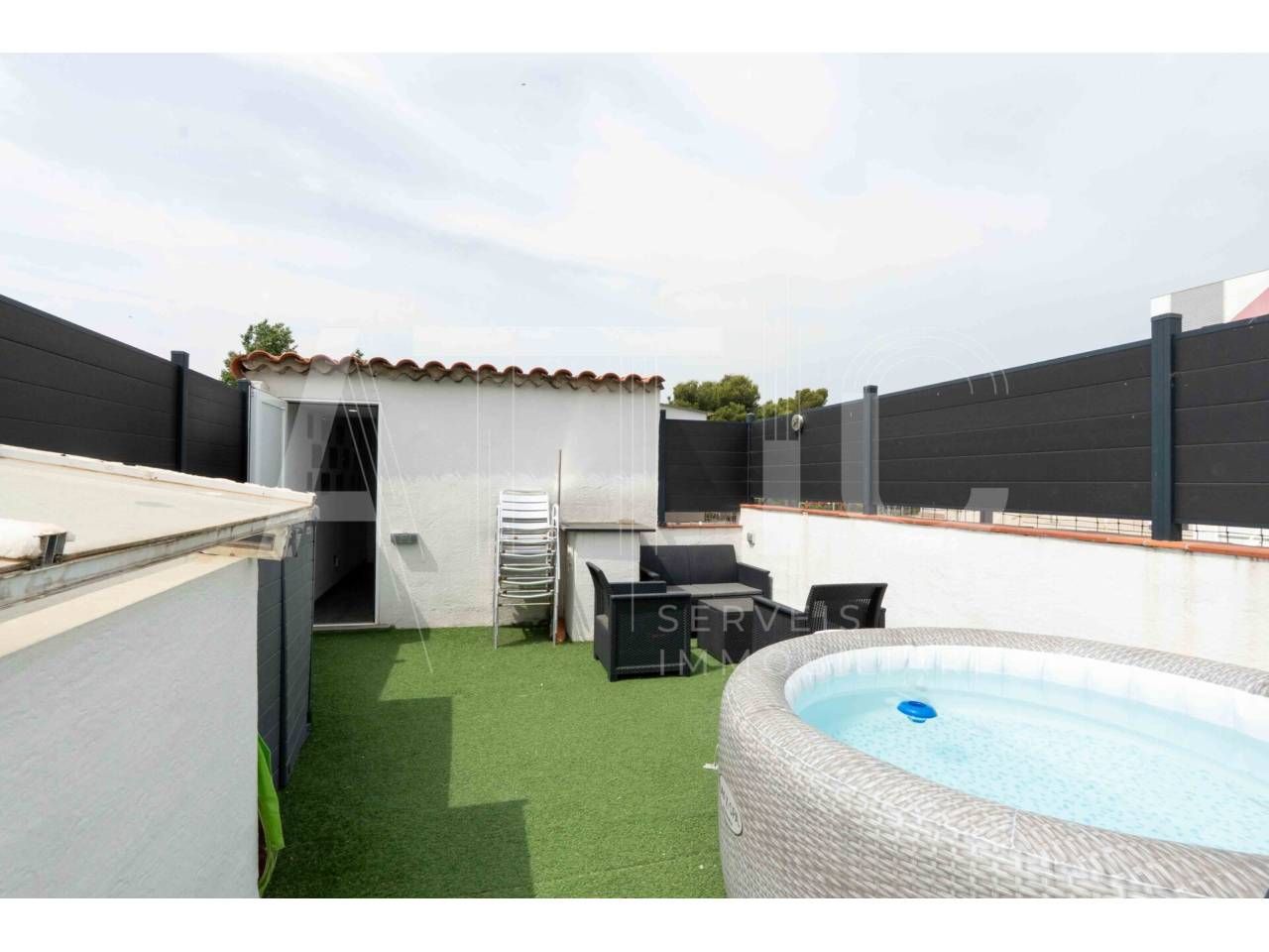 Terrace of House or chalet for sale in Sabadell  with Air Conditioner, Parquet flooring and Terrace