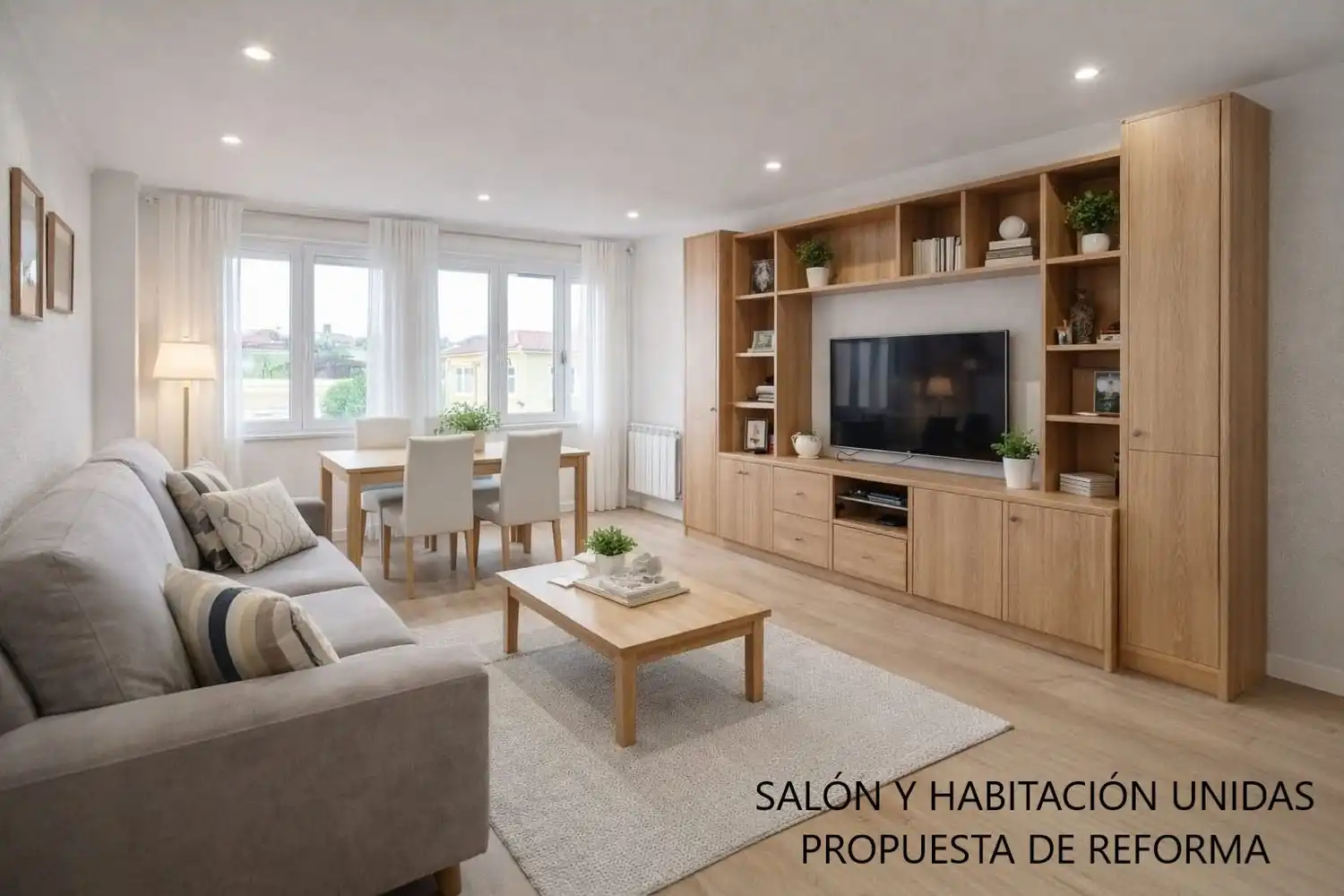 Sala de estar de Piso en venta en Avilés con Calefacción, Trastero y Piscina