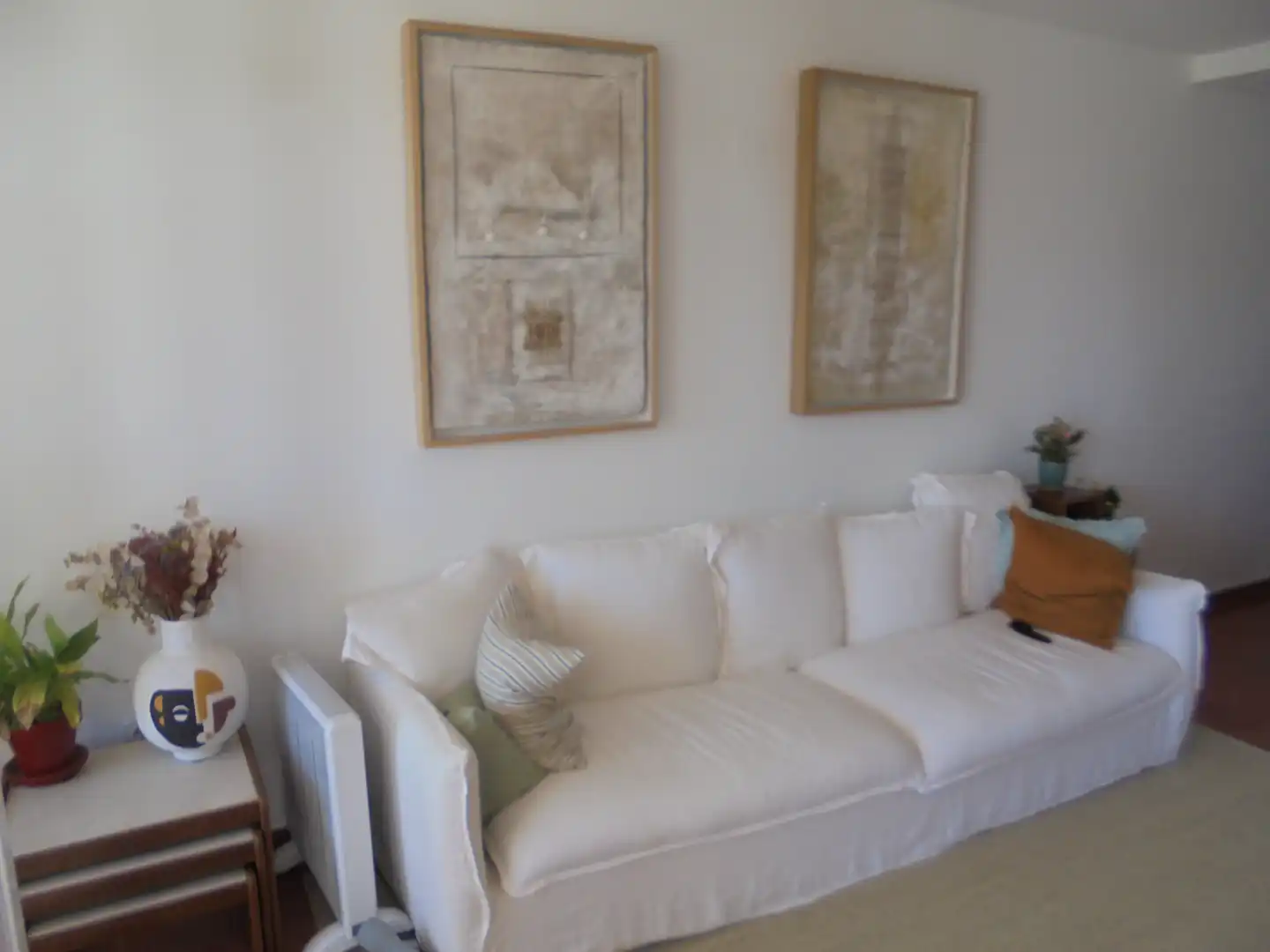 Wohnzimmer von Wohnungen zur Miete in Oropesa del Mar / Orpesa mit Terrasse, Möbliert und Ofen