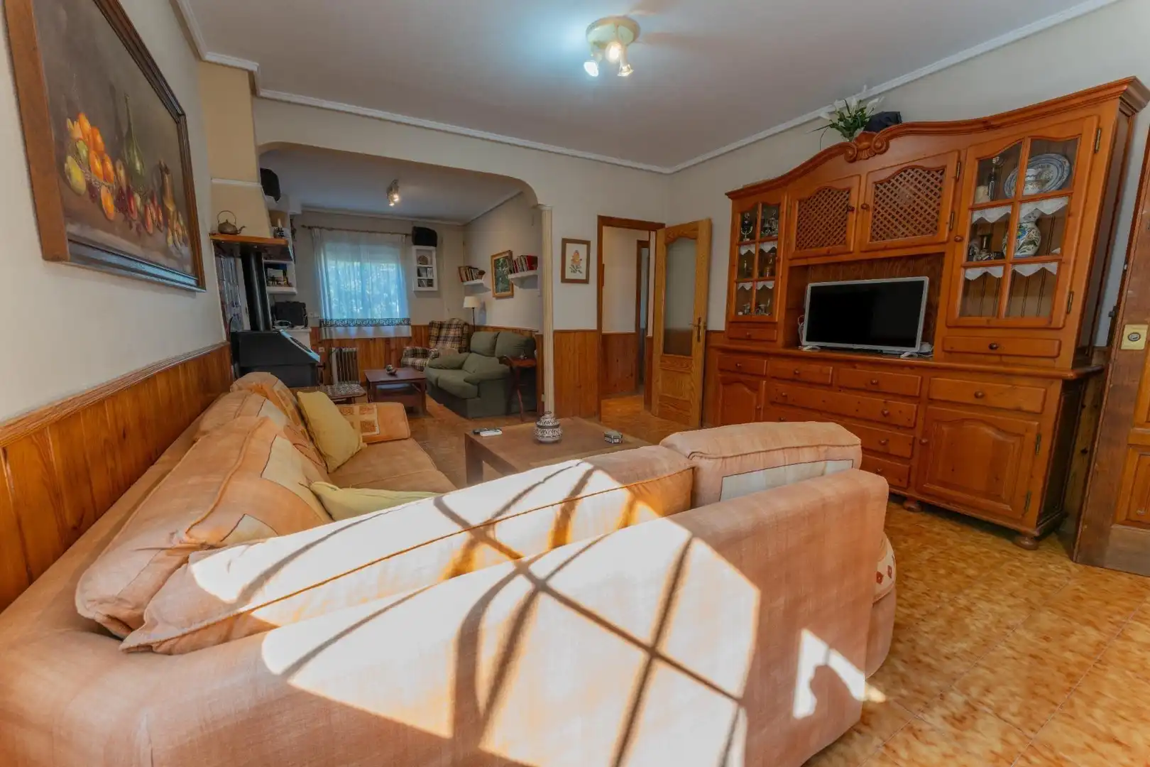 Sala de estar de Casa o chalet en venta en Elche / Elx con Jardín privado, Terraza y Piscina