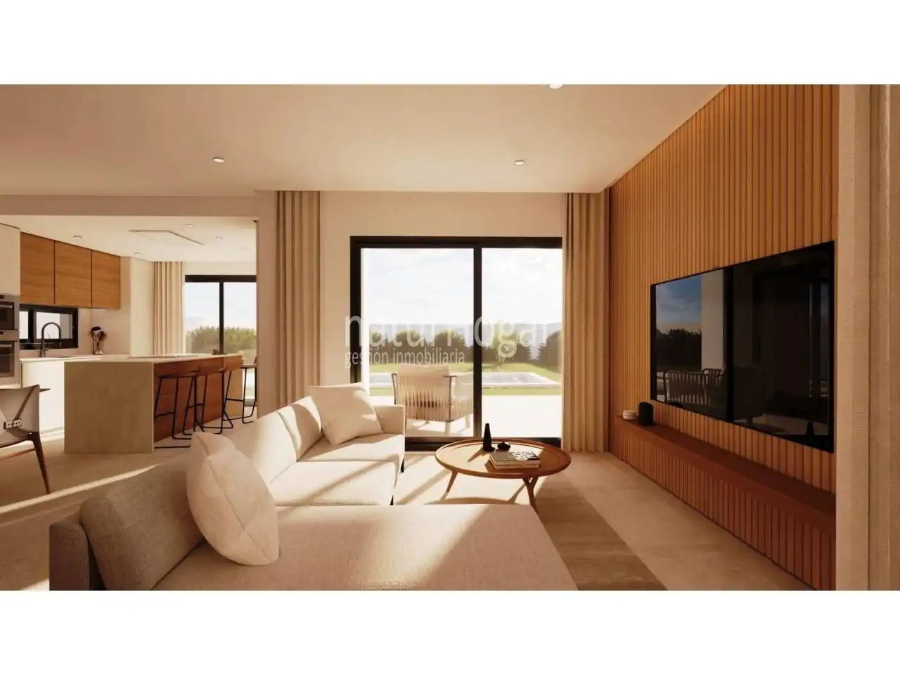 Sala de estar de Casa o chalet en venta en L'Eliana con Aire acondicionado, Calefacción y Jardín privado