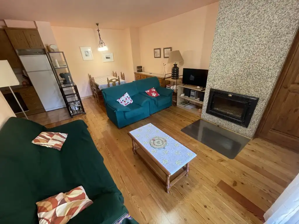 Living room of Flat for rent in Llavorsí  with Oven, Washing machine and Balcony