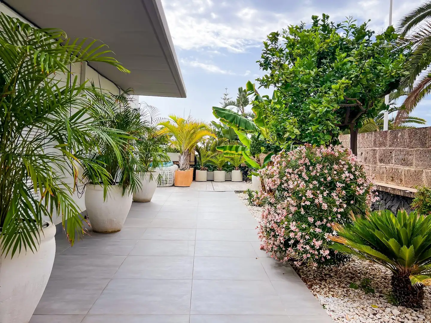 Terrassa de Casa o xalet en venda en Adeje amb Aire condicionat, Jardí privat i Terrassa