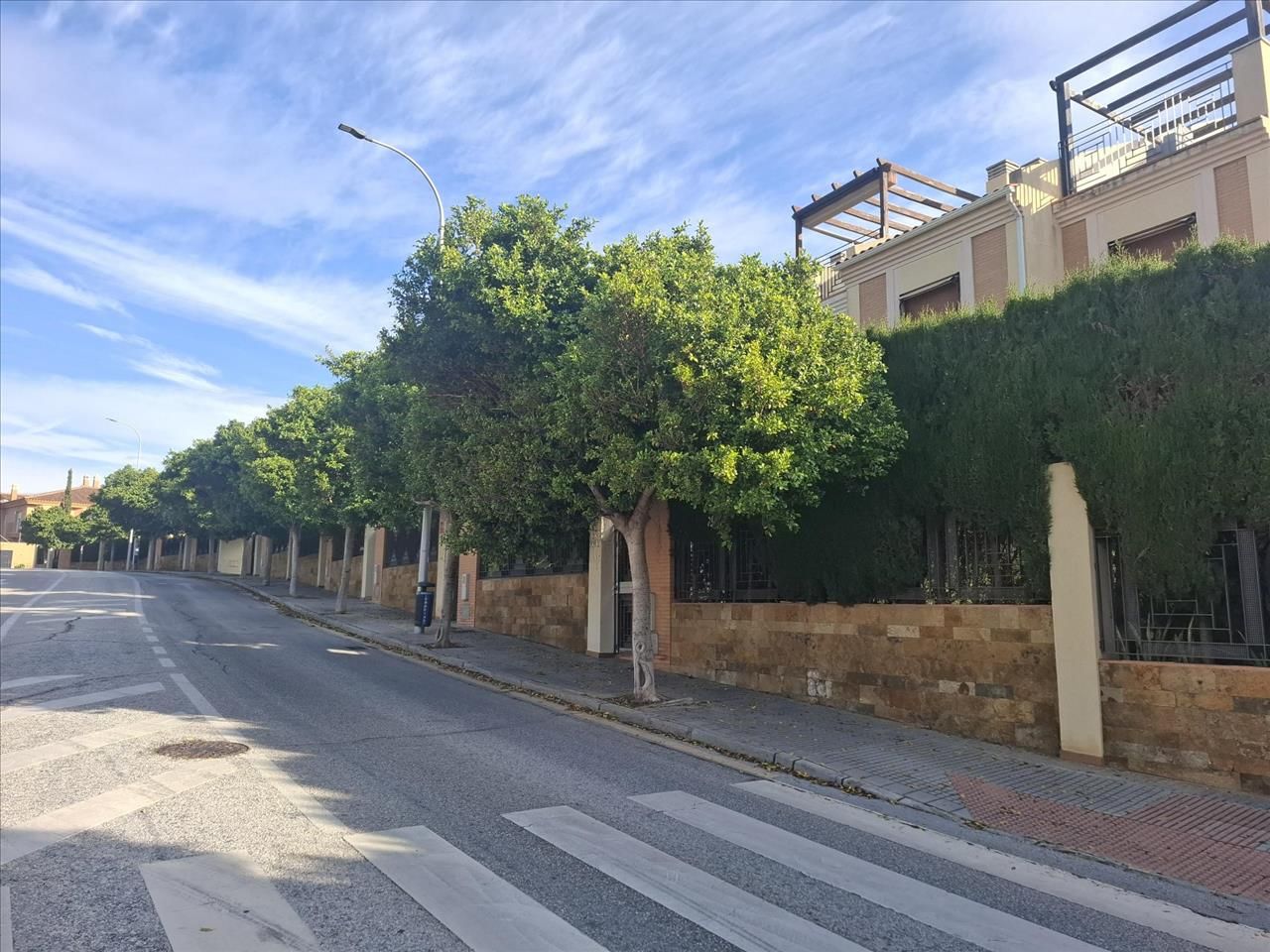Vista exterior de Casa adosada en venda en Málaga Capital