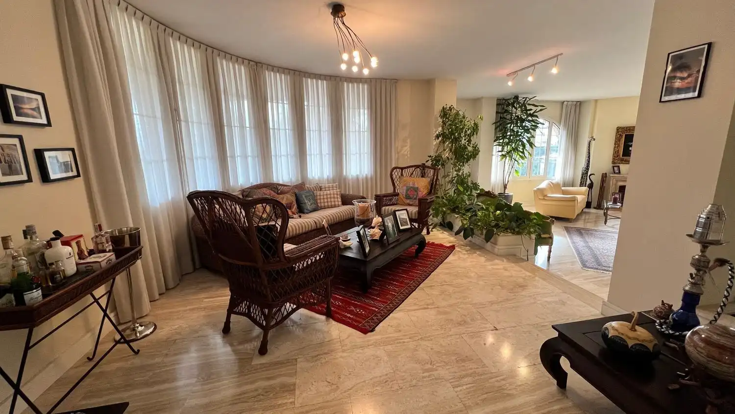 Sala d'estar de Casa o xalet en venda en Villanueva de la Cañada amb Aire condicionat, Calefacció i Terrassa