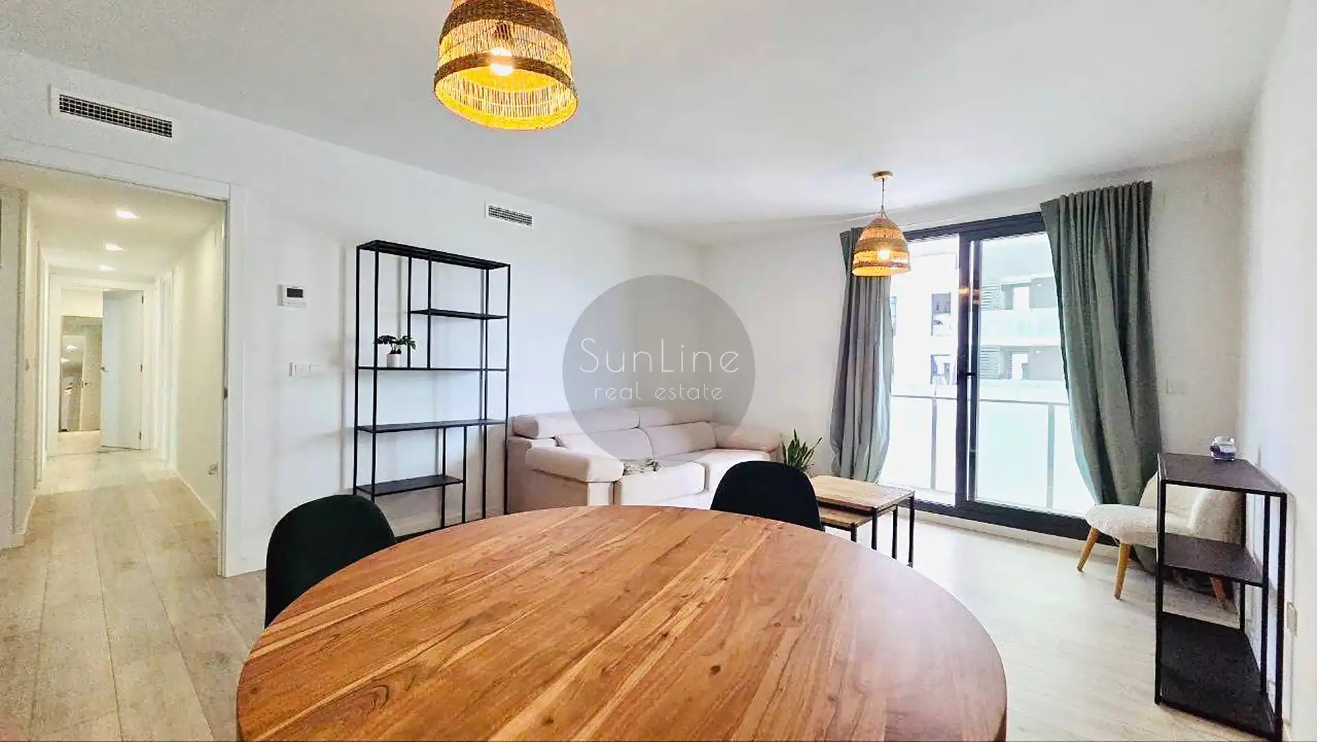 Sala de estar de Piso de alquiler en Valencia con Aire acondicionado, Terraza y Trastero