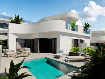 Casa pareada con piscina en venta en Los Balcones - Los Altos