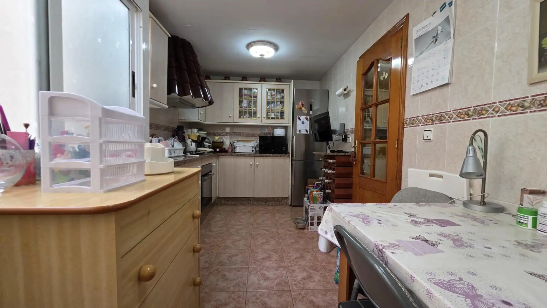 Cocina de Piso en venta en Alicante / Alacant con Aire acondicionado, Calefacción y Amueblado