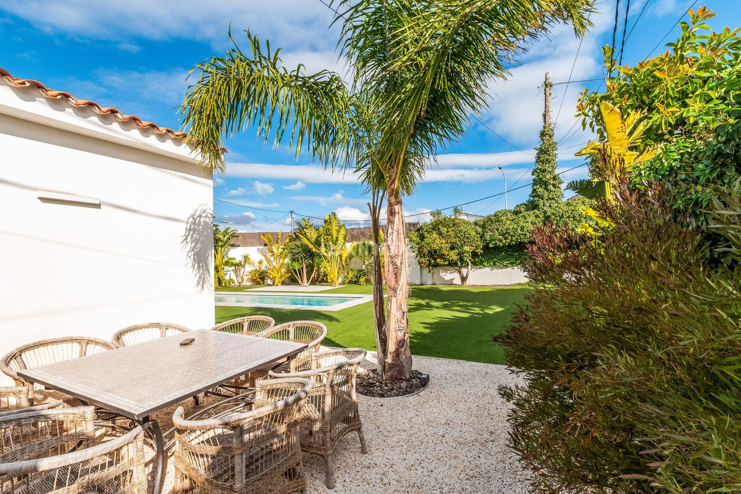 Jardí de Casa o xalet en venda en L'Alfàs del Pi amb Aire condicionat, Terrassa i Piscina
