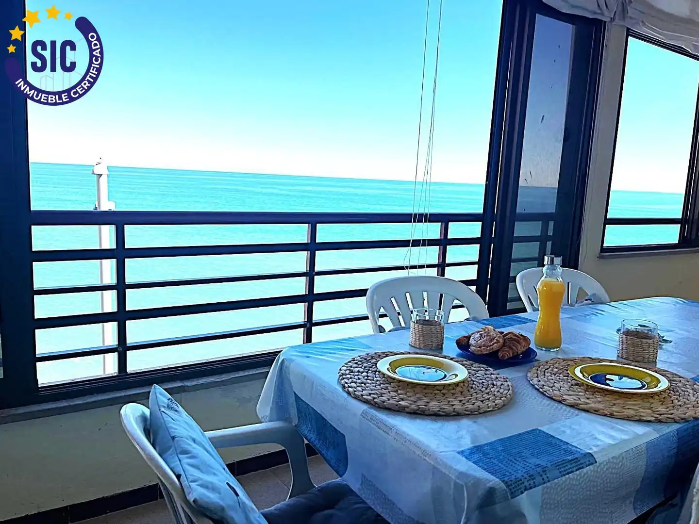 Terrassa de Apartament en venda en Oropesa del Mar / Orpesa amb Terrassa, Traster i Moblat