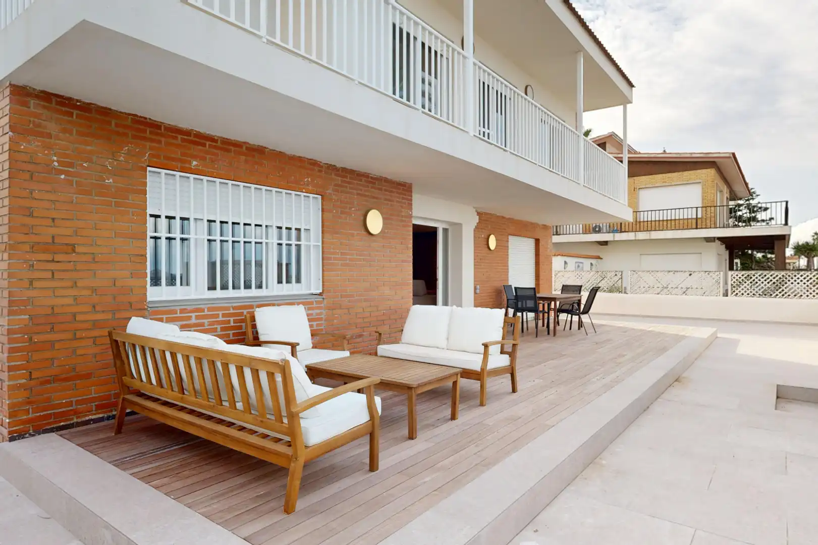 Terraza de Casa o chalet de alquiler en Cartagena con Calefacción, Jardín privado y Parquet