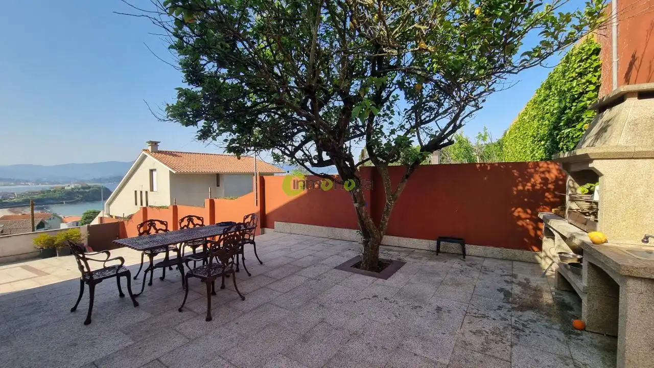 Terraza de Casa o chalet en venta en Nigrán con Calefacción, Jardín privado y Trastero