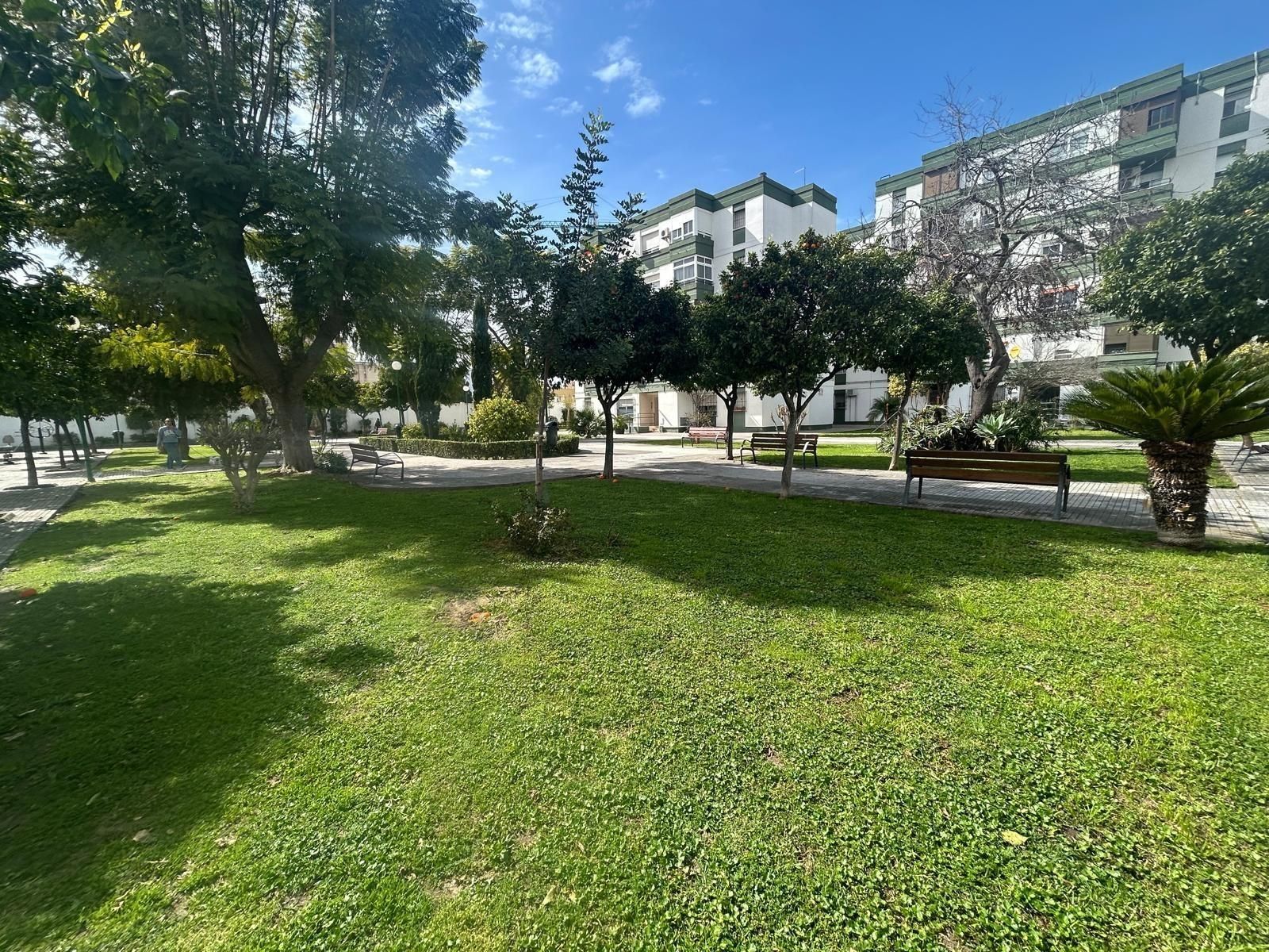 Garden of Flat for sale in Jerez de la Frontera  with Air Conditioner and Private garden