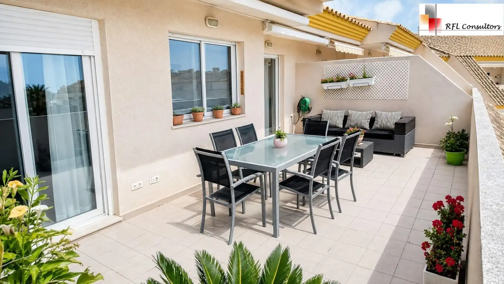 Terraza de Ático en venta en Torreblanca con Aire acondicionado, Jardín privado y Terraza